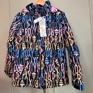 NEW Roxy Kids XXL (16) Multicolor Dryflight Boarding Snow Jacket ($149.99 MSRP)